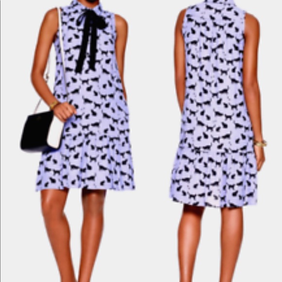 New with tags KATE SPADE BLUE CATS AND CREAM dress - Picture 4 of 4